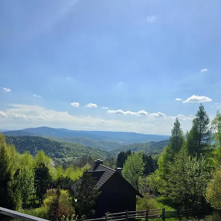 Widokowka Kudlacze Dom Z Jacuzzi I Sauna Na Wylacznosc Lodge Pcim