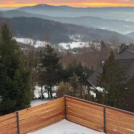 Widokowka Kudlacze Dom Z Jacuzzi I Sauna Na Wylacznosc * Pcim