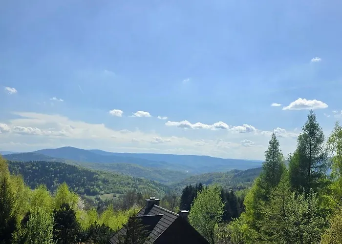 Widokowka Kudlacze Z Jacuzzi אכסניה Pcim